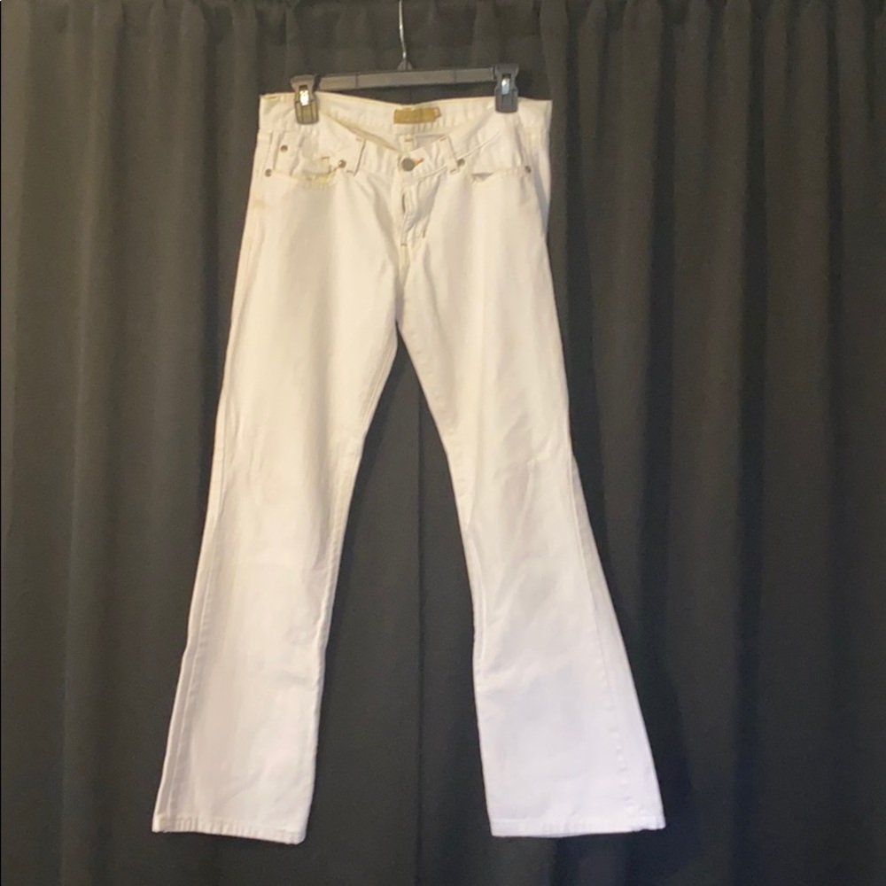 Abercrombie white jeans